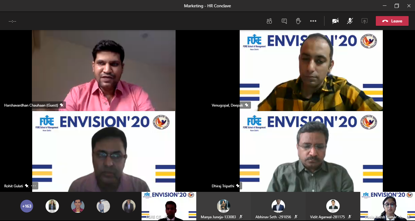 Envision (Marketing – HR Conclave) 2020-21