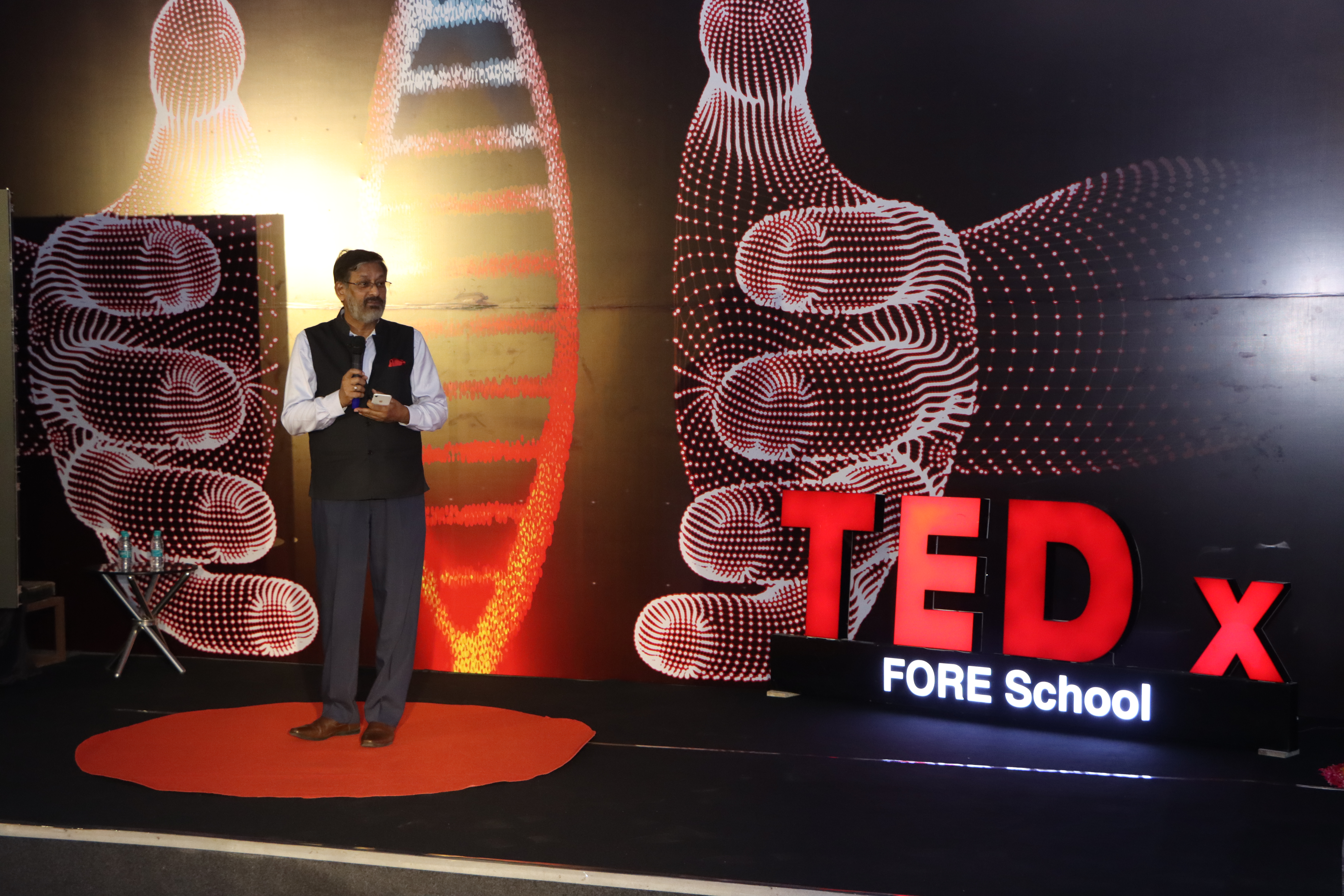 TEDxFORESchool 2022 - Director, Prof. Jitendra K. Das, Addressing